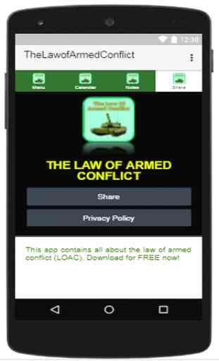 The Law Of Armed Conflict 2