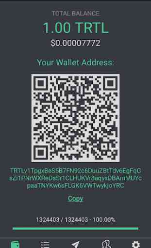 TonChan - TurtleCoin Wallet 1