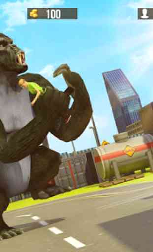 Zangado Gorila Rampage Ataque 4