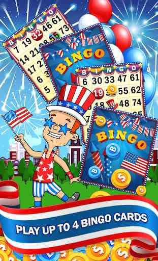 4th of July - American Bingo 3