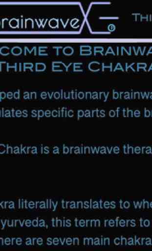 BrainwaveX Chakra Do Terceiro Olho 1