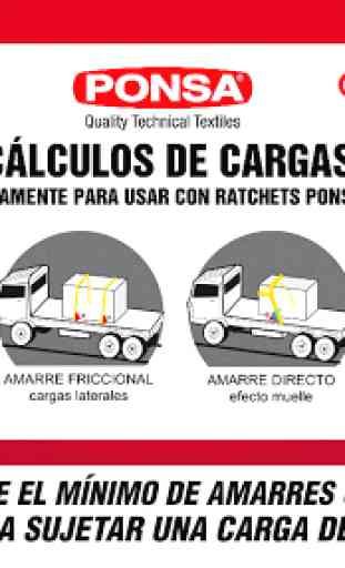 Cálculo de cargas camión 1