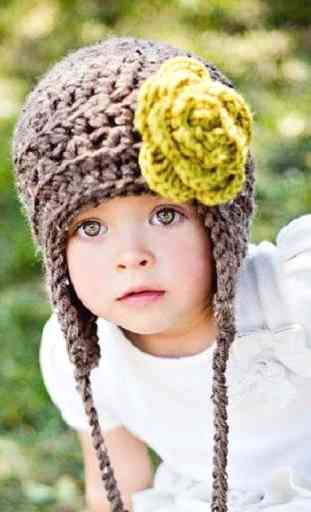 chapéus de bebê de crochê 2