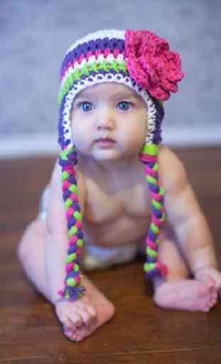 chapéus de bebê de crochê 3