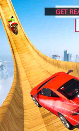 Grand Mega Ramp Futuristic Car Stunt Simulator 3