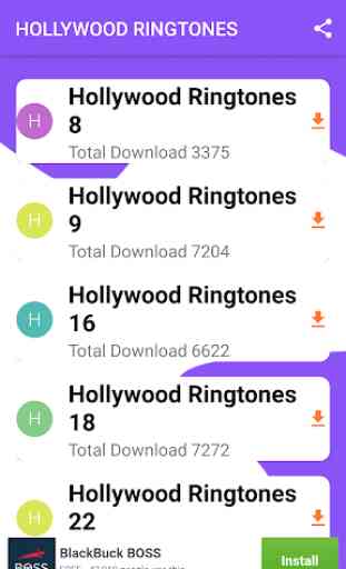 Hollywood Ringtone: Hollywood Song Ringtone 1