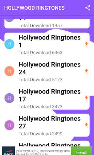 Hollywood Ringtone: Hollywood Song Ringtone 2