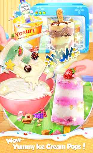 Ice Cream Desserts Galaxy - Summer Trendy Food 2