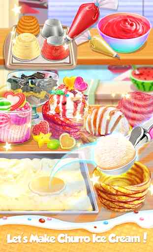 Ice Cream Desserts Galaxy - Summer Trendy Food 3