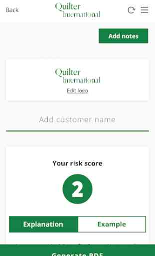 International Risk Profiler 4