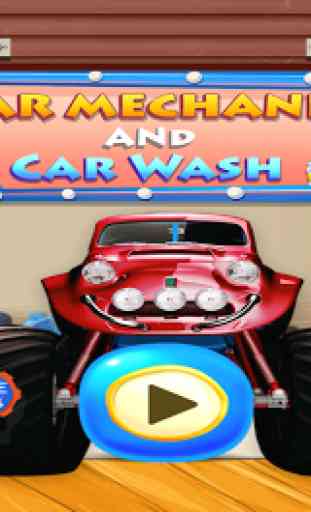Mecânico de carro e lavagem 1