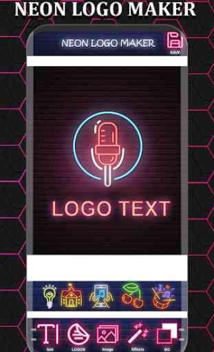 Neon Logo Maker - Logo Creator & Logo Designer 2