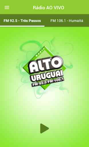 Rádio Alto Uruguai FM 92.5 - FM 106.1 2
