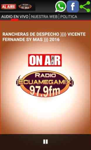 Radio Ecuamegamix  97.9 fm 2