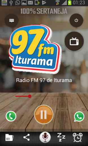 Rádio FM 97,5 Iturama MG 1