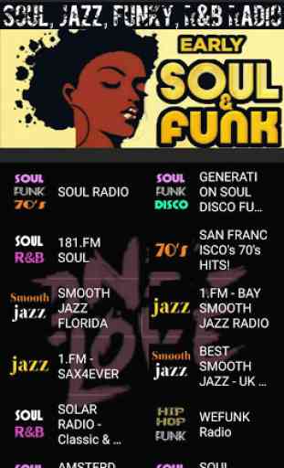 Soul, Funk, Rnb music radio 1