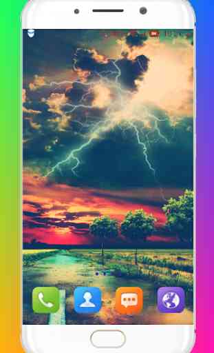 Thunder Storm Lightning wallpaper 3