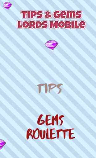 Tips & gems for Lords Mobile 1