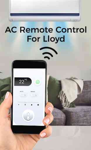 AC Remote Control For Lloyd 1