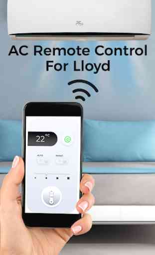 AC Remote Control For Lloyd 4