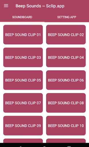 Beep Sounds ~ Sclip.app 1