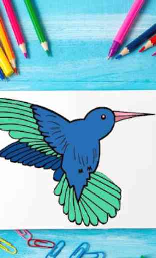 Como desenhar pássaros 3