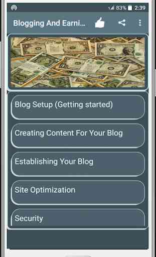 Creating Blog & Earning Money Guide 1