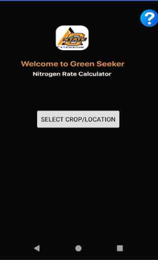 GreenSeeker N-Rate Calculator 1
