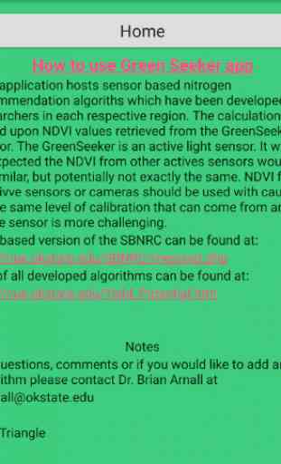 GreenSeeker N-Rate Calculator 2