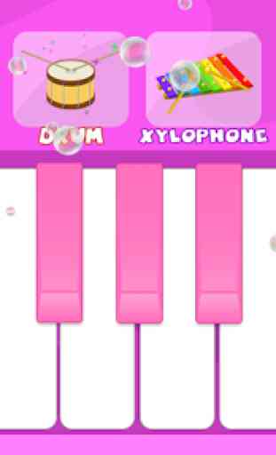 Kids Pink Piano : Free 3