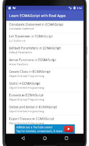 Learn ECMAScript with Real Apps 1
