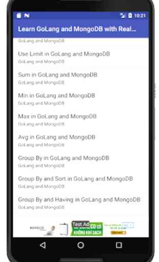Learn GoLang and MongoDB with Real Apps 3