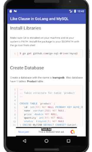 Learn GoLang and MySQL with Real Apps 3