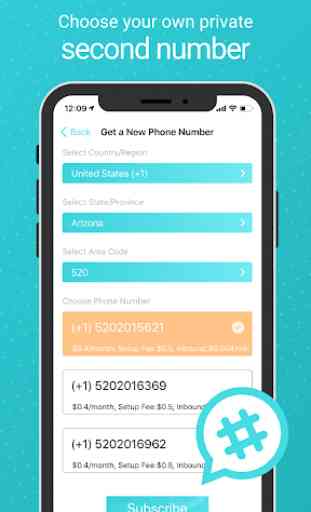 PingMe - Second Phone Number Call & Text 1