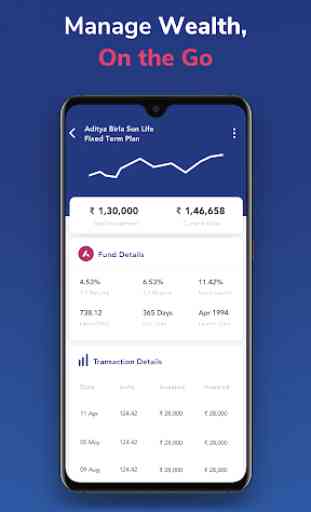 Portfolio Tracker, Wealth Management App - Wealthy 1