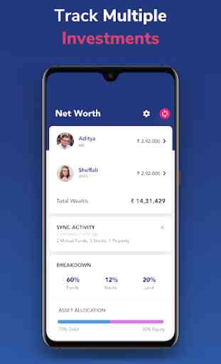 Portfolio Tracker, Wealth Management App - Wealthy 2