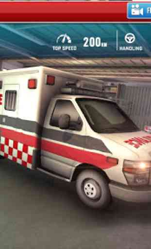 911 Ambulância Resgatar Motorista 4
