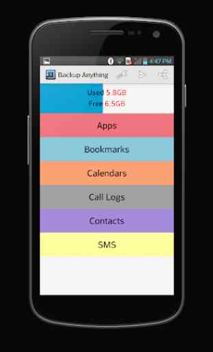 Backup Pro SMS, Contacts, Apps 1