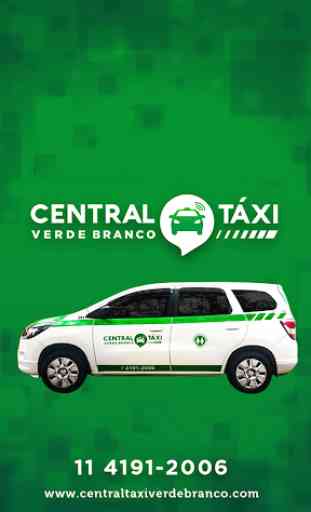 Central Táxi Verde Branco 1