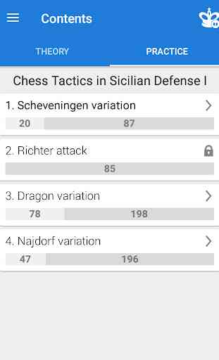 Chess Tactics in Sicilian Defense 1 2