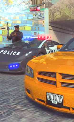 Crime Policial Carro correr atrás Missão 1