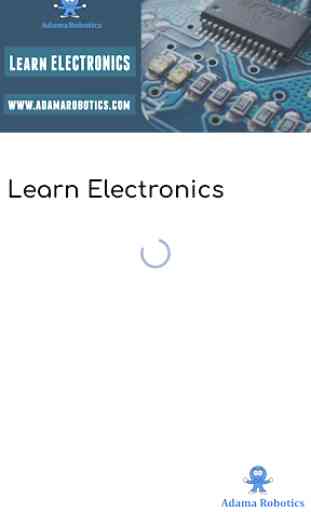 Learn Electronics - Adama Robotics 1