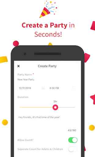 Party Signup - Invite & RSVP 1