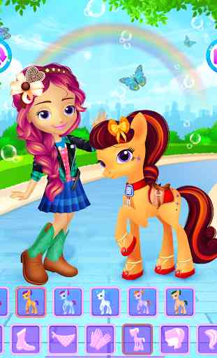 Pony & Girl Dress Up 3