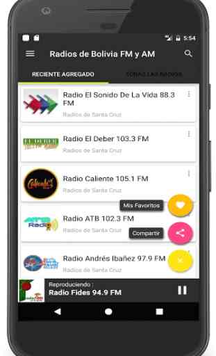 Rádio Bolívia / Radio FM Bolívia: Rádios Boliviano 3