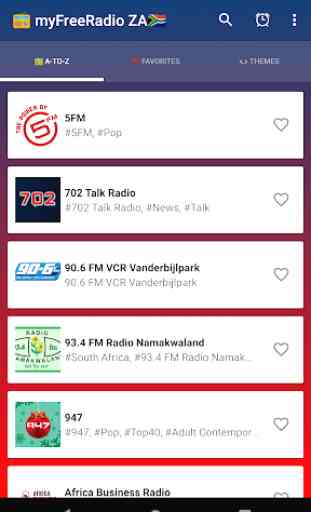 Radio South Africa - Over 200 SA Radio Stations 1