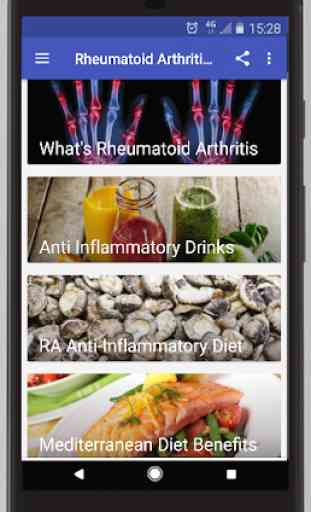 RHEUMATOID ARTHRITIS DIET - TO EASE PAIN 2