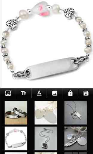 Stylish Name Necklace Bracelets Heart Locket 1