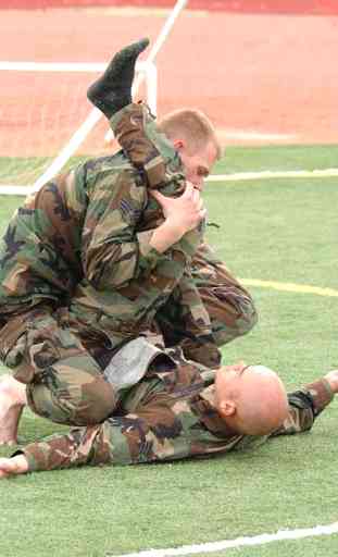 Técnicas de arte marcial do exército 3
