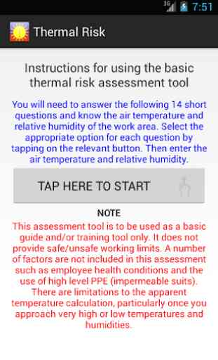 Thermal Risk 1